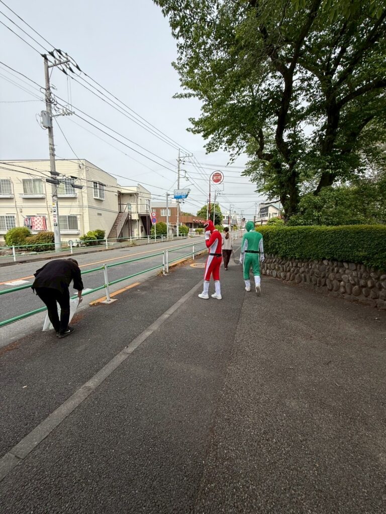 リノベンジャー、ゴミ拾い😊